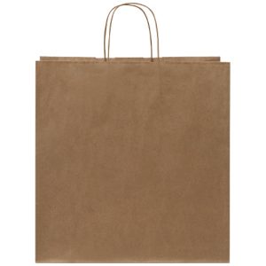 Saco de papel Kraft 34 x 20 x 35 cor natural Saco de papel Kraft 34 x 20 x 35