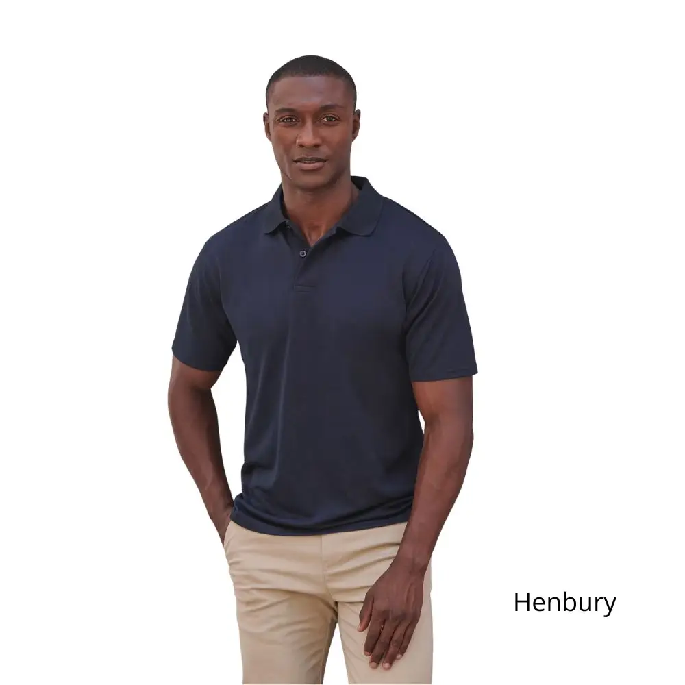 Polo de homem Henbury Coolplus®
