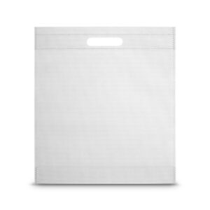 Saco Stratford cor branco Saco em non-woven Stratford