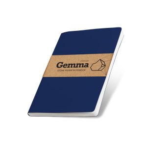 Bloco de notas A5 em papel pedra Gemma