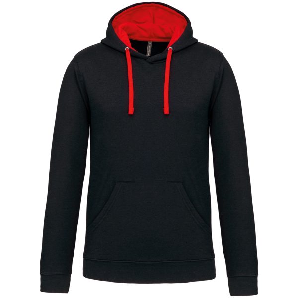 Sweatshirt Homem Capuz Bicolor Kariban