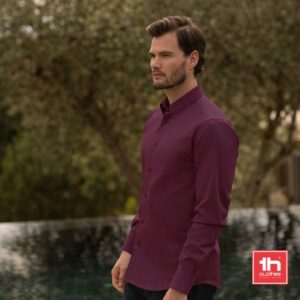 Camisa em popelina para Homem THC Paris