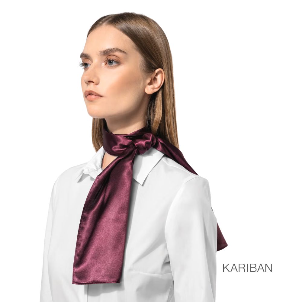 Lenço acetinado Kariban
