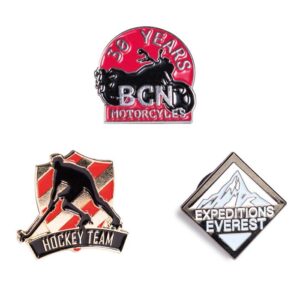 PINS DE FORMA PERSONALIZADA
