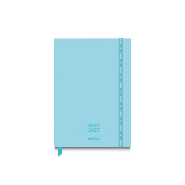 Agenda Mini Secret Diária Pastel Colors Ambar