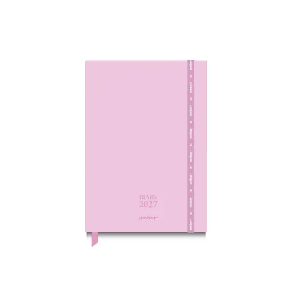 Agenda Mini Secret Diária Pastel Colors Ambar