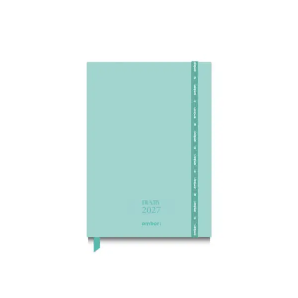 Agenda Mini Secret Diária Pastel Colors Ambar