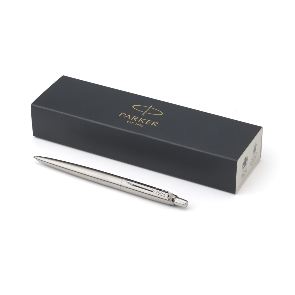 Esferográfica Parker Jotter em aço inoxidável personalizada — Allphine Gift