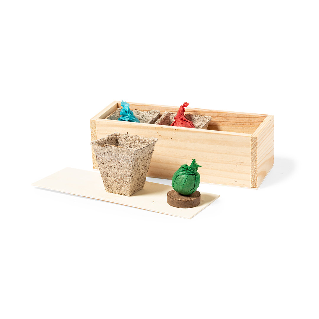 Kit Horta em madeira Mendrax