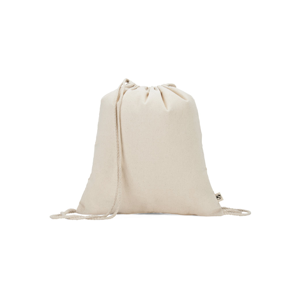 Saco tipo mochila em algodão Maiorca