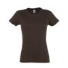 T-shirt de senhora Sol's Imperial 100% algodão -190 g/m²