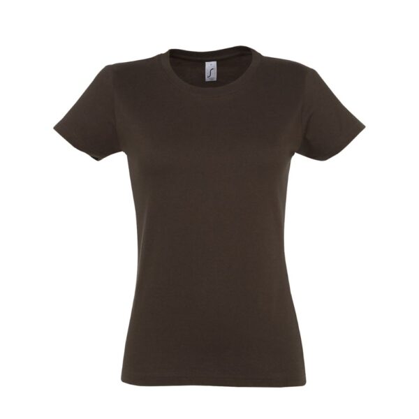 T-shirt de senhora Sol's Imperial 100% algodão -190 g/m²