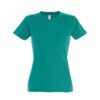 T-shirt de senhora Sol's Imperial 100% algodão -190 g/m²