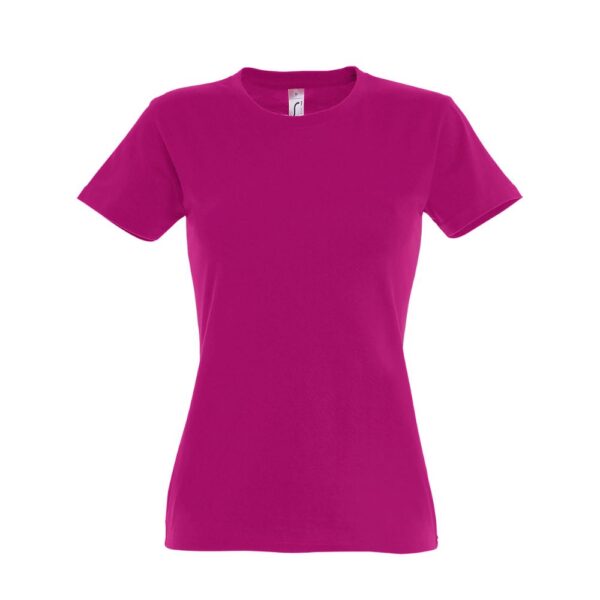 T-shirt de senhora Sol's Imperial 100% algodão -190 g/m²