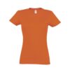 T-shirt de senhora Sol's Imperial 100% algodão -190 g/m²