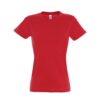 T-shirt de senhora Sol's Imperial 100% algodão -190 g/m²