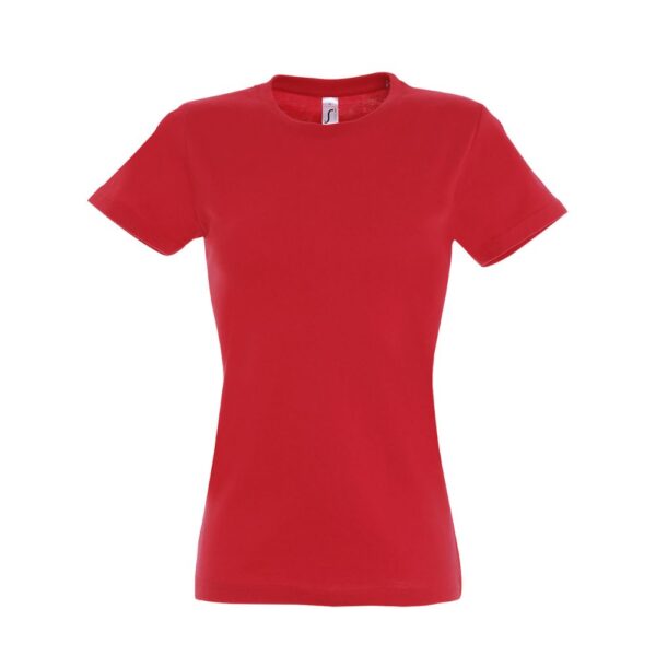 T-shirt de senhora Sol's Imperial 100% algodão -190 g/m²