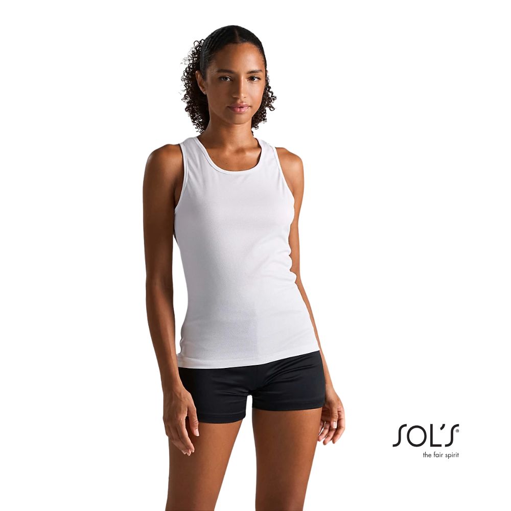 T-shirt Alças de Senhora Sol's Sporty TT