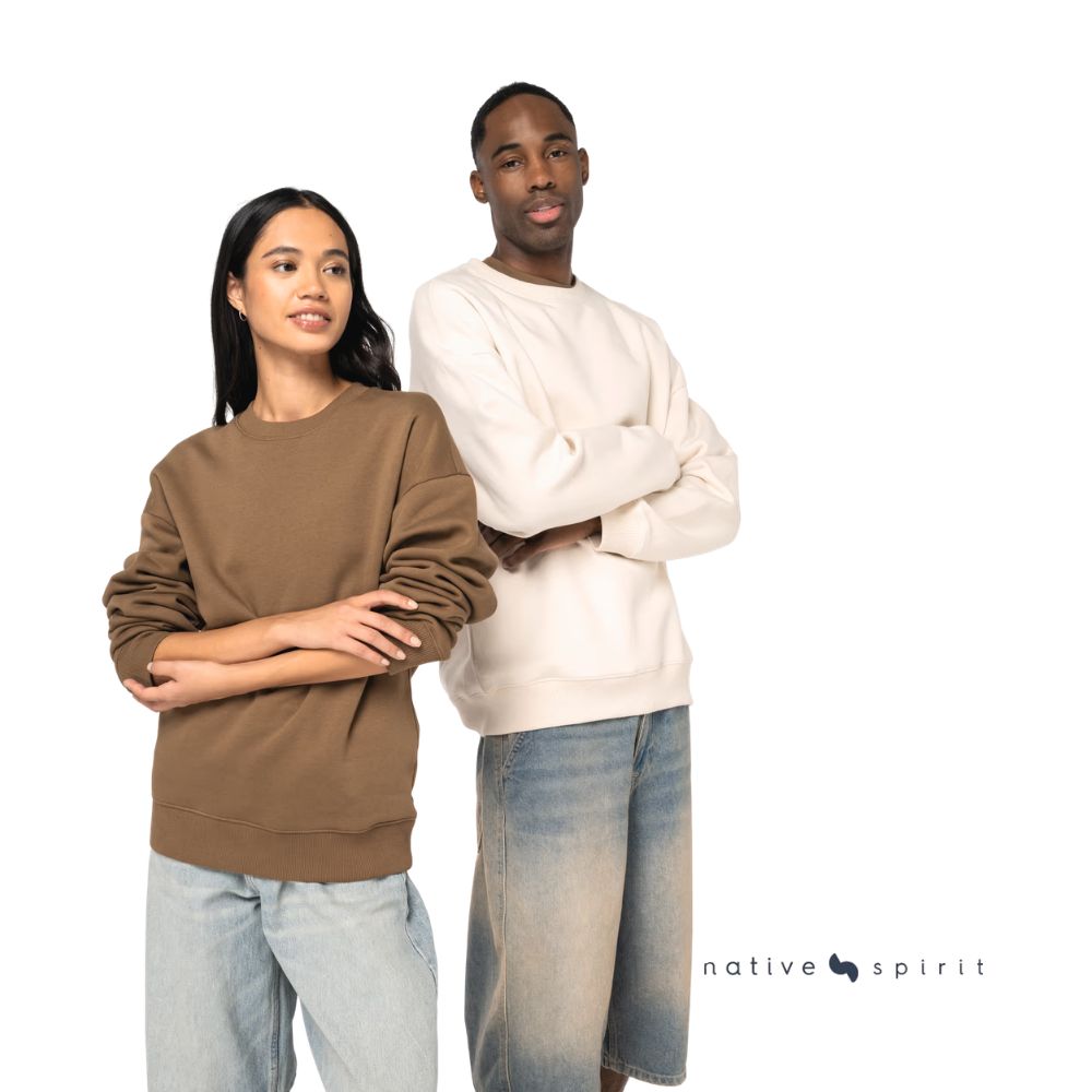 Sweatshirt oversize unissexo Native Spirit