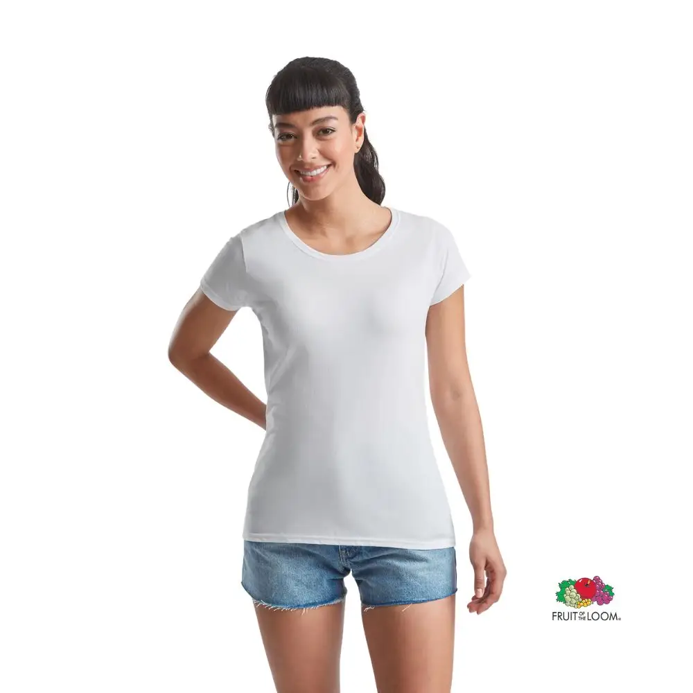T-shirt de senhora Valueweight Fruit of the Loom