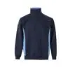 Sweatshirt bicolor com meio fecho Velilla