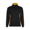 Sweatshirt bicolor com meio fecho Velilla
